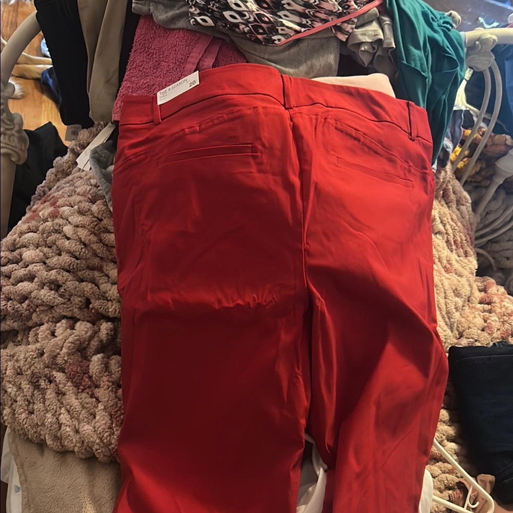 Lane Bryant Red Pants